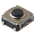 C&K Components Keypad Switch, 1 Switches, Spst, Momentary-Tactile, 0.05A, 32Vdc, 3.75N, Solder Terminal, Surface KSC341GLFS